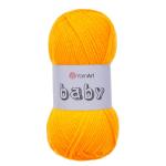 Пряжа YarnArt 'Baby' 50гр 150м (100% акрил) 586 желтый