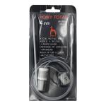 55309 Спицы вязальные прямые гибкие со счетчиком петель 4,00мм*60см, алюм. 2шт PONY