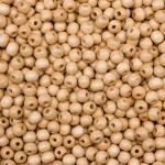 (7704355) Деревянные бусины круглые, 10мм, 500 гр нат/дерево