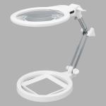 731020 Лупа с подсветкой на подставке с измерительной шкалой Hobby&Pro