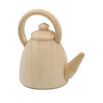 Деревянная заготовка Чайник с ручкой сверху, h4,8*4,2*3,2см
