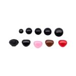 Набор глазок и носиков для игрушек винтовые с фиксатором, 75шт/упак