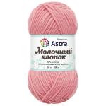 Пряжа Astra Premium 'Молочный хлопок' (Milk Cotton) 50гр 100м (+/-5%) (50%хлопок, 50%молочный акрил) 90 розовый