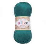 Пряжа ALIZE 'Diva' 100гр. 350м. (100% микрофибра) ТУ 453 северное море