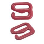 ГВ1009 Крючок 8мм металл/эмаль, цветной C520 темно-красный