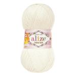 Пряжа ALIZE 'Cotton gold' 100г. 330м. (55% хлопок, 45% акрил) ТУ 62 молочный