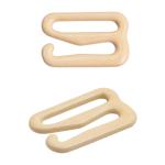 ГВ1009 Крючок 20мм металл/эмаль, цветной C180 телесный