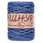 Пряжа Astra Premium 'Шнур для вязания 3 мм' 200гр 100м (100% полиэфир) 680 джинс