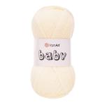 Пряжа YarnArt 'Baby' 50гр 150м (100% акрил) 502 экрю