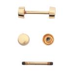 66788 Шпилька для сумки L-20мм/10мм с 'таблеткой' d-10мм металл, золото BIG