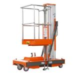 Подъемник мачтовый аккумуляторный 125кг 6/8м, TOR GTWY6-100 AC 220В 1-мачт. (G)