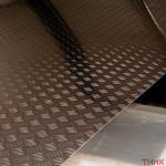 Рифлёный алюминиевый лист Чечевица 2х1200х3000 мм АМГ2НР