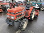 Минитрактор с/х Yanmar Super Forte F235D модификация сельскохозяйственный мини трактор 4х4 фреза наработка 1729 м.ч. красный