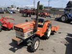Минитрактор с/х Kubota B00 Series B1600DT модификация сельскохозяйственный мини трактор гв 1979 – 1982 фреза 4х4 наработка 965 мч красный