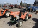 Минитрактор с/х Kubota B00 Series B1400DT модификация сельскохозяйственный мини трактор 4х4 фреза наработка 658 мч красный