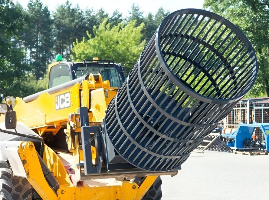 Просеиватель грунта на Телескопический погрузчик JCB