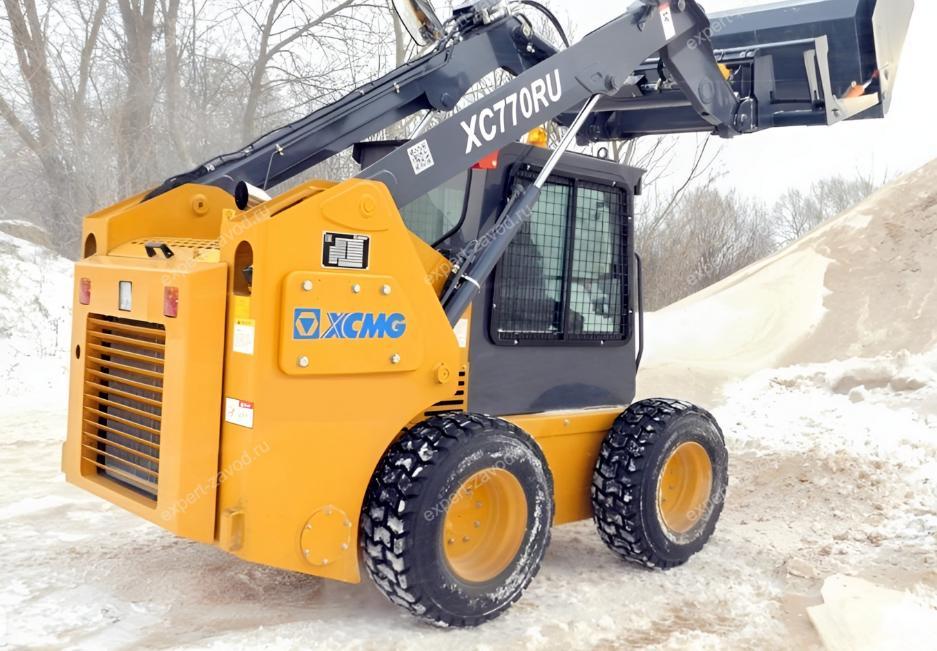 Ковш верхней загрузки на Телескопический мини-погрузчик Manitou