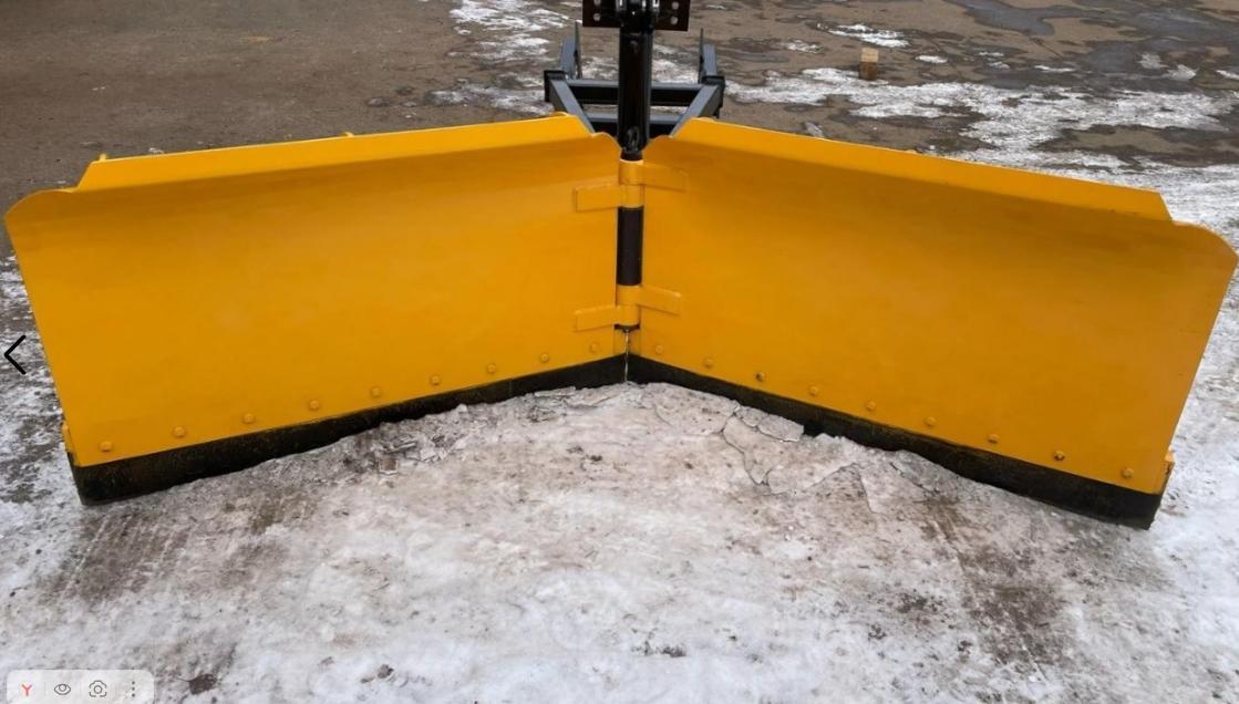 Отвал для снега на Экскаватор-погрузчик New Holland