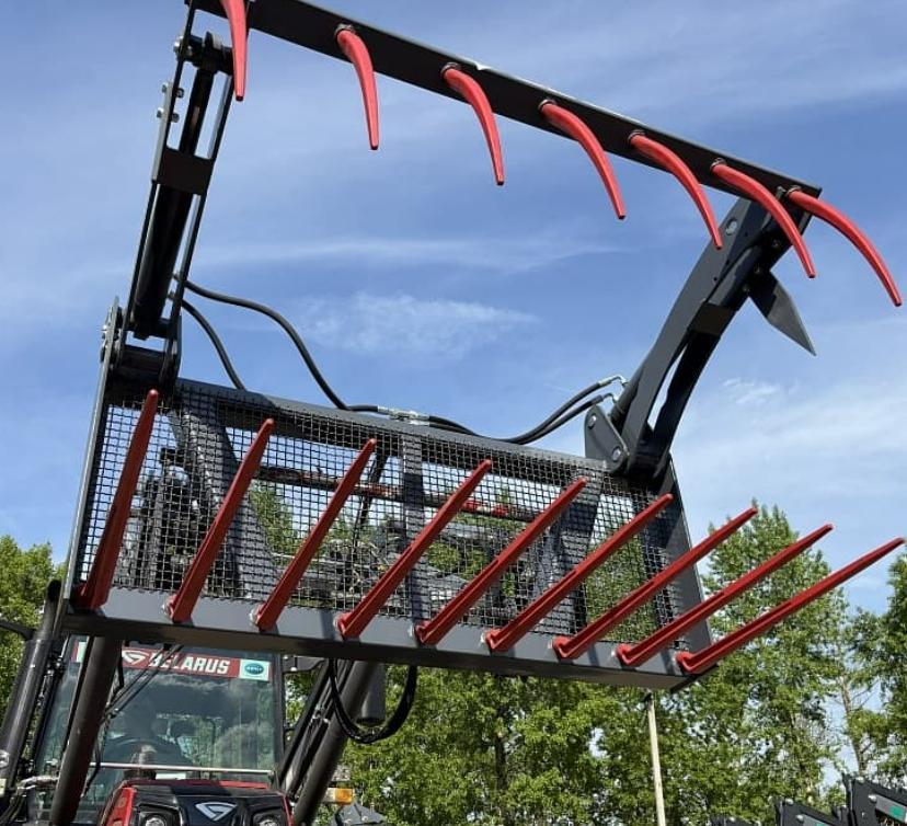 Грабили для силоса на Телескопический погрузчик JCB