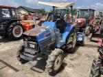 Минитрактор с/х Iseki TA7 Series Landleader (Land Leader) TA287F модификация сельскохозяйственный мини трактор 4х4 крыша фреза наработка 1758 мч синий
