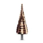 Сверло ступенчатое КОБАЛЬТ 4-39мм, 14 ступеней, винтовая проточка, ЗУБР 29674-4-39-14