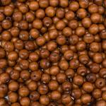 (7704356) Деревянные бусины круглые, 16мм, 500 гр коричневый