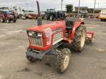 Минитрактор с/х Yanmar YM10 Series YM2310D модификация сельскохозяйственный мини трактор гв 1980 – 1981 фреза 4х4 наработка 947 мч красный
