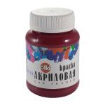 2438 Краска акриловая для ткани, гранатовая, 100мл, Olki