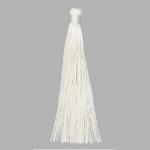CL-034 Кисть шторная декоративная 10 см, полиэстер 22-молочный