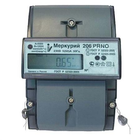 Электросчетчик Меркурий 206 PRNO купить в Новосибирске на PromPortal.Su ...