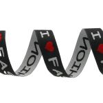 Лента отделочная с надписью 'İ LOVE FASHION' 20мм*25м