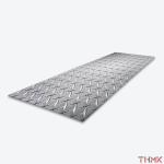 Лист алюминиевый рифленый 2х1200х3000 мм диамант