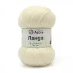 Пряжа Astra Premium 'Панда' (Panda) 100гр 240м (75% шерсть, 25% бамбук)