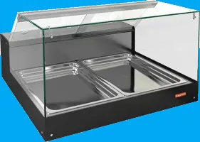 Витрины настольные со статическим охлаждением HICOLD.