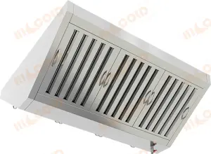 Островные вытяжные зонты.