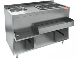 Коктейльные барные станции закрытые.