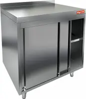 Столы закрытые.