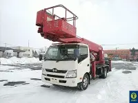 Hino рабочая высота свыше 21 метра до 26 метров корзина Автовышка