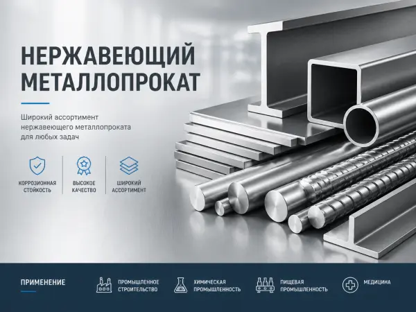 Нержавеющий металлопрокат