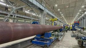 ММПЗ произвёл трубу диаметром 426 мм на новом трубоэлектросварочном агрегате